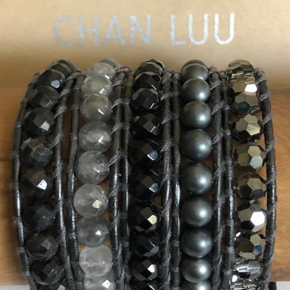 NWT Chan Luu Signature 5 Wrap Bracelet - Picture 9 of 10